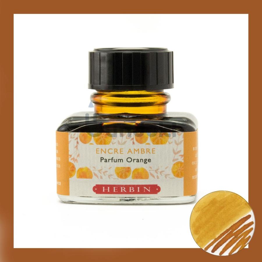 J.Herbin/エルバン Parfumee Orange/香り付インク(オレンジアンバー)｜bundoki