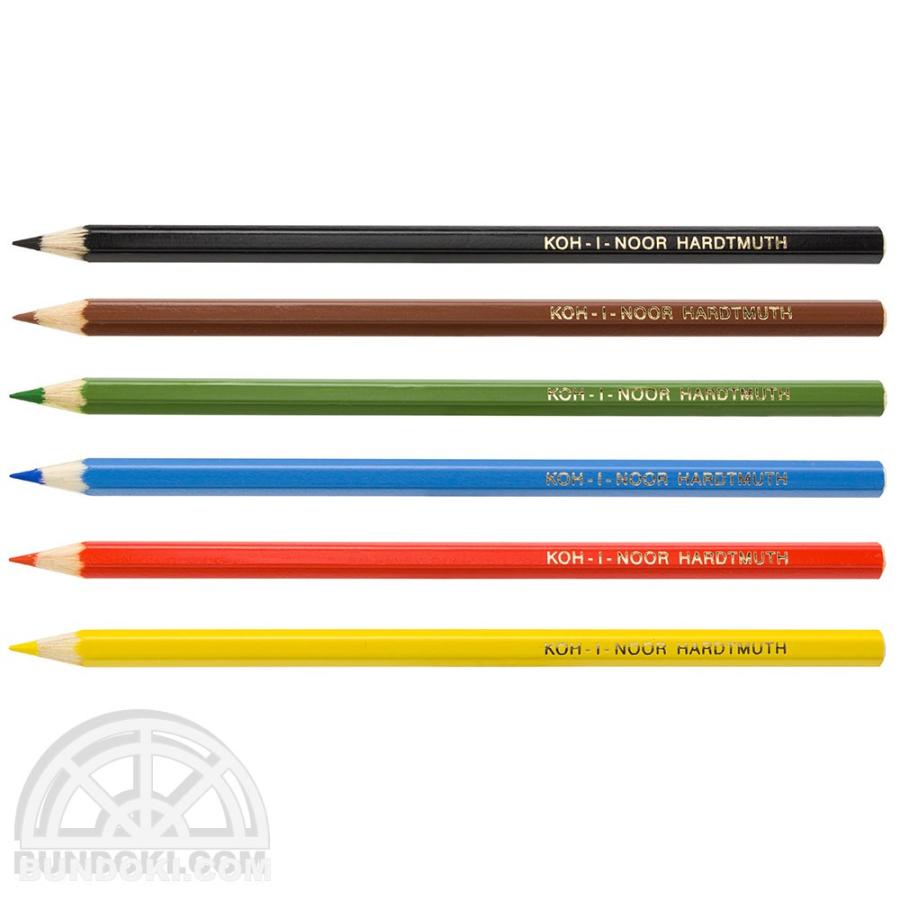 コヒノール（KOH-I-NOOR） トムとジェリー色鉛筆(6色) : 文具通販