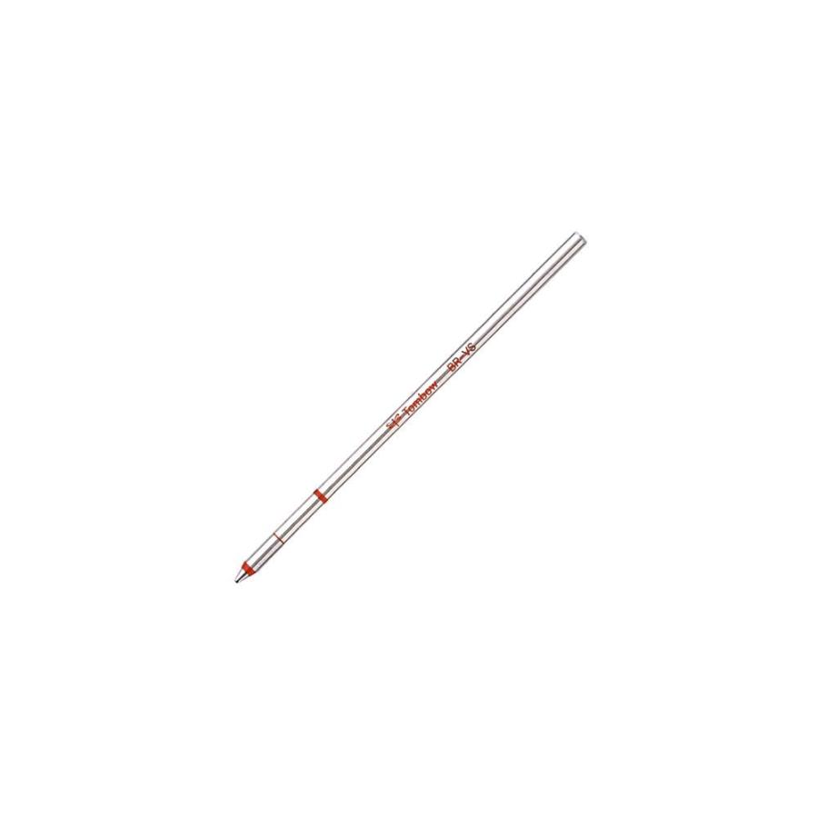 トンボ鉛筆 TOMBOW/トンボ鉛筆 油性ボールペン替芯 BR-VS(赤) : 文具