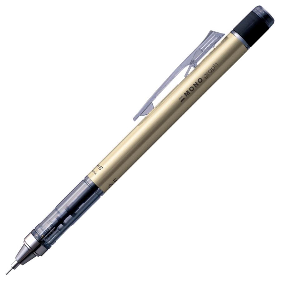 トンボ鉛筆 TOMBOW MONO graph モノグラフ・シャープペンシル(0.5mm ゴールド) : 文具通販 ブンドキ.com ...