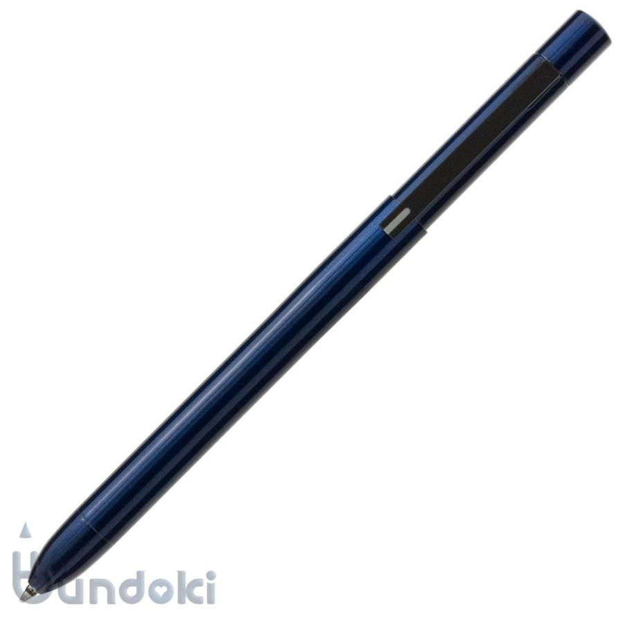 ズーム　L104　多機能ペン　ネイビー軸　ボールペン　黒赤0.7　シャープ0.5 トンボ鉛筆 TOMBOW/トンボ鉛筆 ZOOM L104 多機能ペン (ネイビー