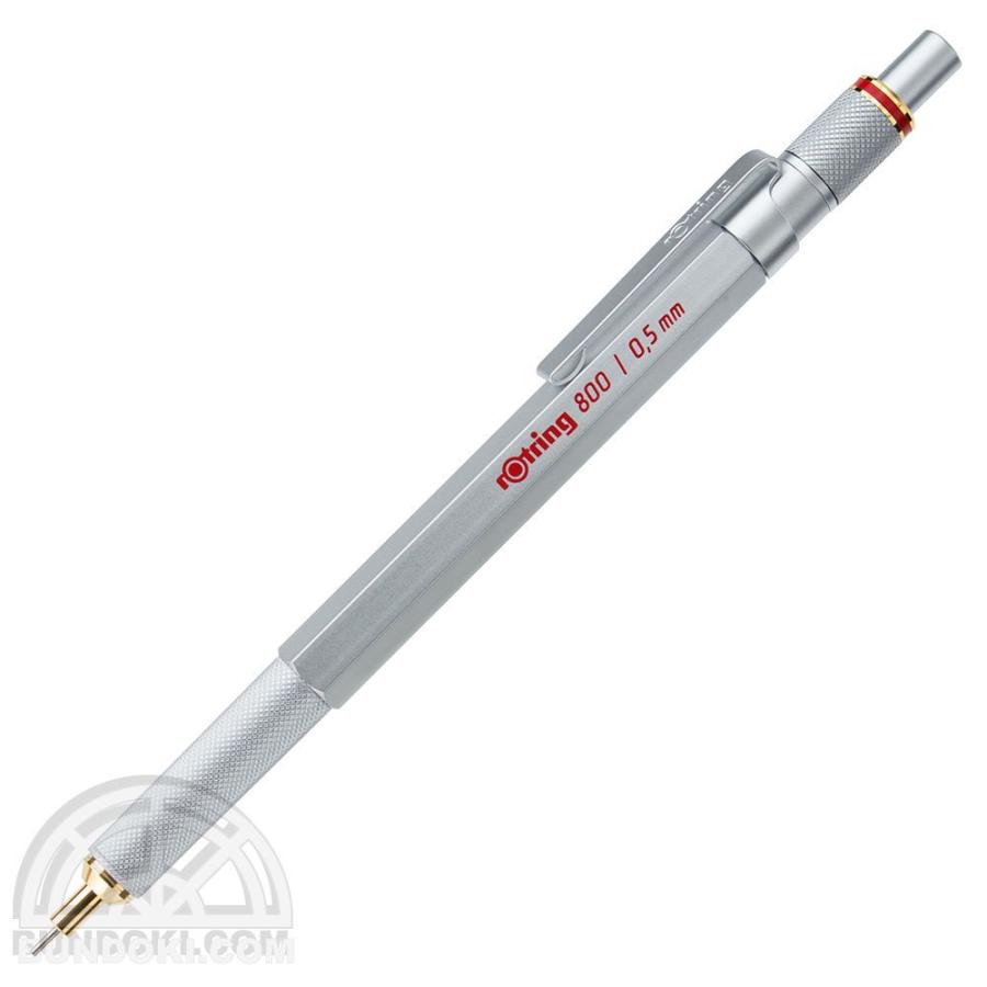 ロッドリング　800+ 0.5 ロットリング ROTRING 800シリーズ 0.5mmシャープペンシル(シルバー