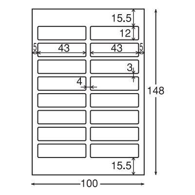 はがきサイズ エレコム 耐水耐候なまえラベル Edt Tcnm5 3シート 16面 48枚 かさやおもちゃなどのなまえ付けに最適 ぶんぐる 通販 Yahoo ショッピング