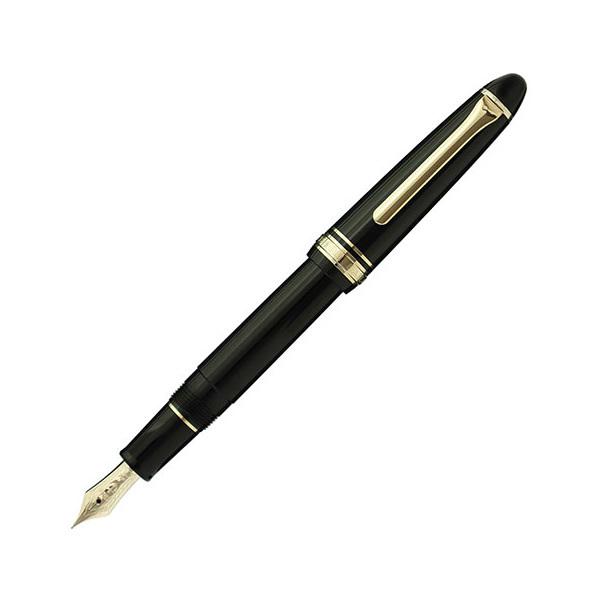 セーラー万年筆／プロフィットライト　万年筆　ブラック（11-1038）極細〜太字　初めての金ペン先万年筆に