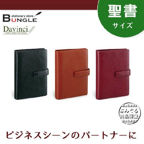 【聖書サイズ】レイメイ藤井／Davinci　ダヴィンチ スーパーロイスレザー システム手帳 DB3005（リング24mm）
