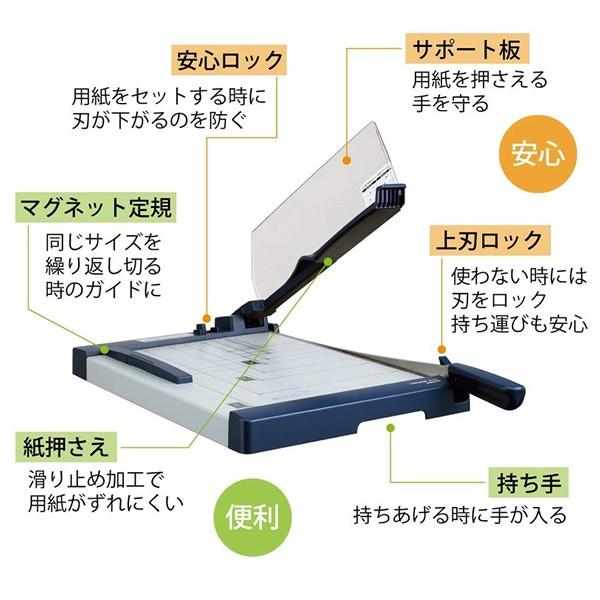コクヨ ペーパーカッター 押し切り式 B4 裁断幅374mm Ppc用紙10枚 Dn G102 狙ったところで切りやすい Kokuyo Dn G102 ぶんぐる 通販 Yahoo ショッピング
