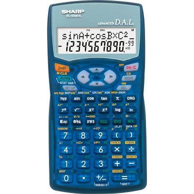 SHARP・シャープ スタンダード関数電卓 （EL-509E-AX） 10桁 128関数  