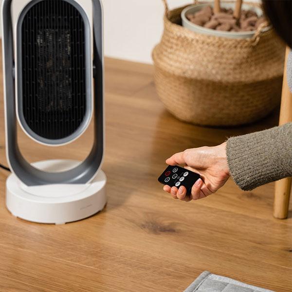 全2色】plusmore（プラスモア）／3Dセラミックヒーター &ファン