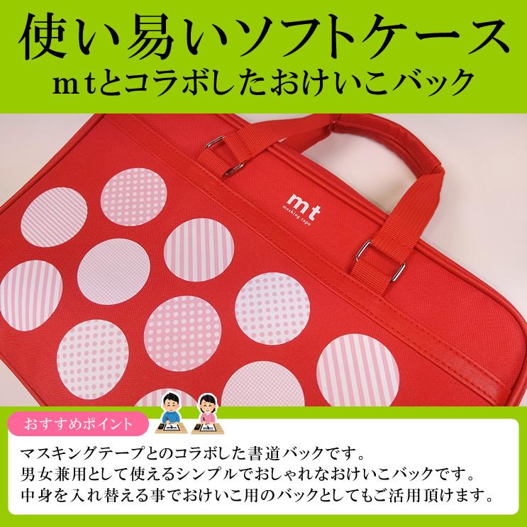 ☆マステシート付き！mt 書道セット マスキングテープソフトケース