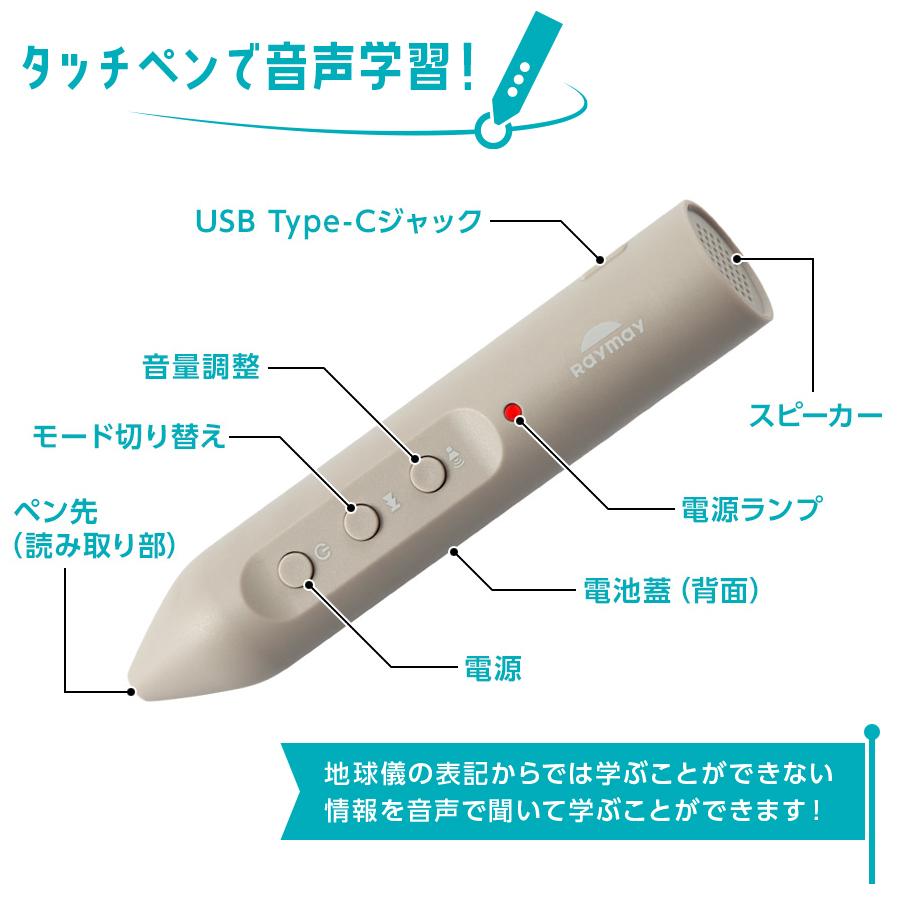 タッチミー しゃべる地球儀カルタ レイメイ藤井 地球儀 しゃべる 子供用 タッチミー カルタ 国旗 無軸