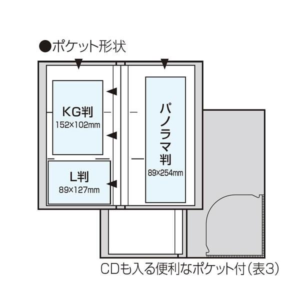 ナカバヤシ／PMXポケットアルバム120　リラックマA柄 (PMX-120-7-1) フォトアルバム Nakabayashi｜bungle｜02