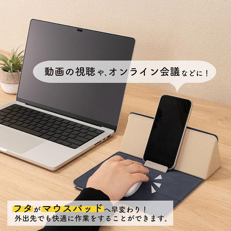 ナカバヤシ 【全4色】ナカバヤシ／スマウス マウスパッド付き