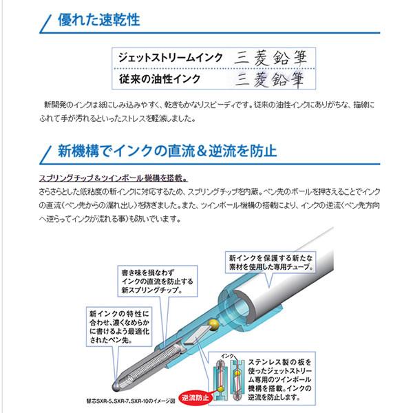 【10本セット】三菱鉛筆／油性ボールペンジェットストリーム スタンダード 0.38mm 赤 10本入（SXN15038.15）（SXN-150-38.15 ）｜bungle｜04