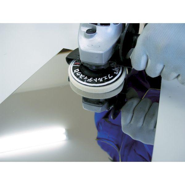 あすつく対応 「直送」 トラスコ TRUSCO TFDA-100 フェルトディスクα Φ１００ ふきとり用 ５個入 TFDA100 261-2721_1