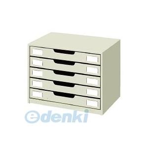 コクヨ（KOKUYO） ［LC−Y5M］ レターケーススチール引き出しタイプA4横5段 LC−Y5M ポイント10倍