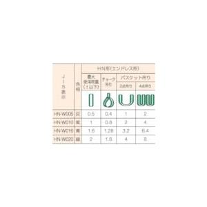 あすつく対応 「直送」 東レ HNW020X2.0 ラウンドスリング マルチスリング［［Ｒ上］］ ＪＩＳ認証品 ＨＮ エンドレス形 ２．０ｔ 長さ２．_2