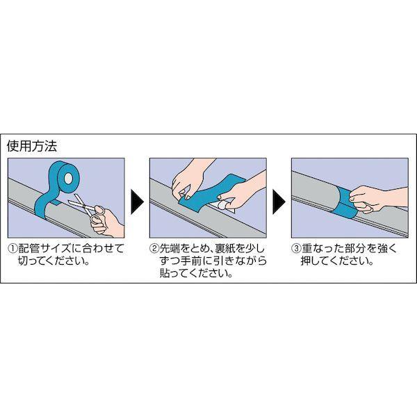 あすつく対応 「直送」 ユニット AC20S 配管識別テープ その他・シルバー 小 ５０ｍｍ幅×２ｍ 412-6785 ポイント10倍｜bungoot｜05