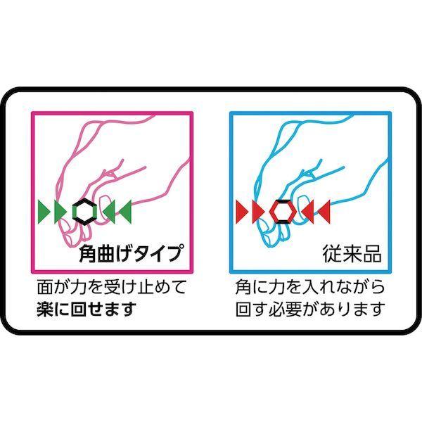あすつく対応 「直送」 トラスコ中山（ＴＲＵＳＣＯ） ＴＲＵＳＣＯ　　　 TBRK30 角曲げボールポイント六角棒レンチ 3．0mm｜bungoot｜02
