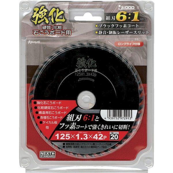 あすつく対応 「直送」 アイウッド 97291 チップソー 建材用 強化石こうボード用 Φ１２５ 414-0133 ポイント10倍｜bungoot｜03