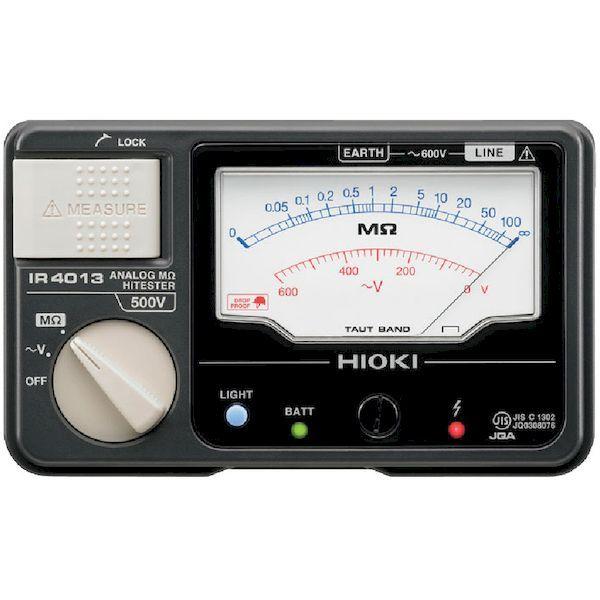 あすつく対応 「直送」 ＨＩＯＫＩ［IR401311］ アナログ絶縁抵抗計 単レンジ ＩＲ４０１３−１１_1