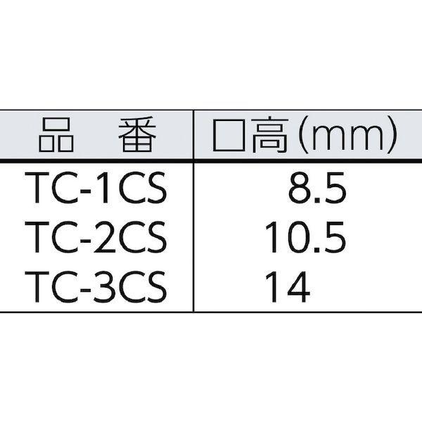 あすつく対応 「直送」 ニューストロング TC3CS スライドクランプ CGSタイプ TC-3CS TC-3CS3070_1