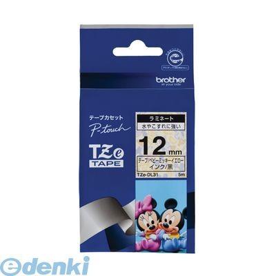 ブラザー販売 ［TZE-DL31］ ピータッチテープ１２ｍｍベビーミッキー TZEDL31 ポイント10倍｜bungoot