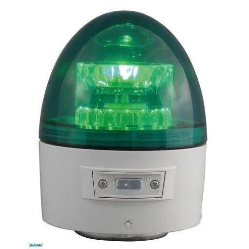 【個数：1個】日恵  VL11B-003AG/RD 直送 代引不可・他メーカー同梱不可 無線式・電池式LED回転灯 ニコカプセルΦ118 緑