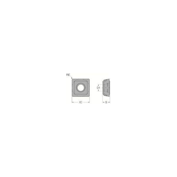 あすつく対応 「直送」 サンドビック ＳＶ 880-0503W05H-P-GM4334 【10個入】 スーパーＵドリルチップ ３６５ ４３３４880_1