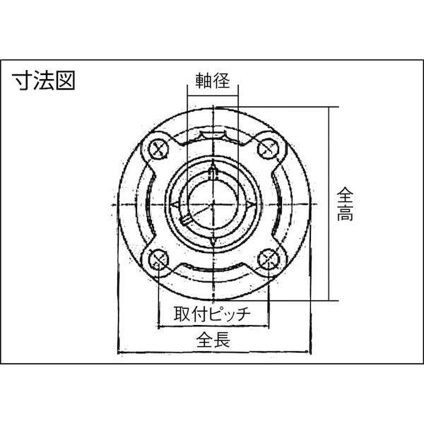 あすつく対応 「直送」 ＮＴＮ UKFC211D1 Ｇ ベアリングユニット テーパ穴形アダプタ式 軸径５０ｍｍ内輪径５５ｍｍ全長１８５ｍｍ UKFC2_1