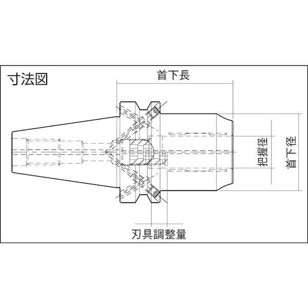 あすつく対応 「直送」 マパール HTC-JD-FC040-12-058-1-0-A ハイ・トルク・チャックＨＴＣ ＢＴ４０ ショートヘビータイプ H_1