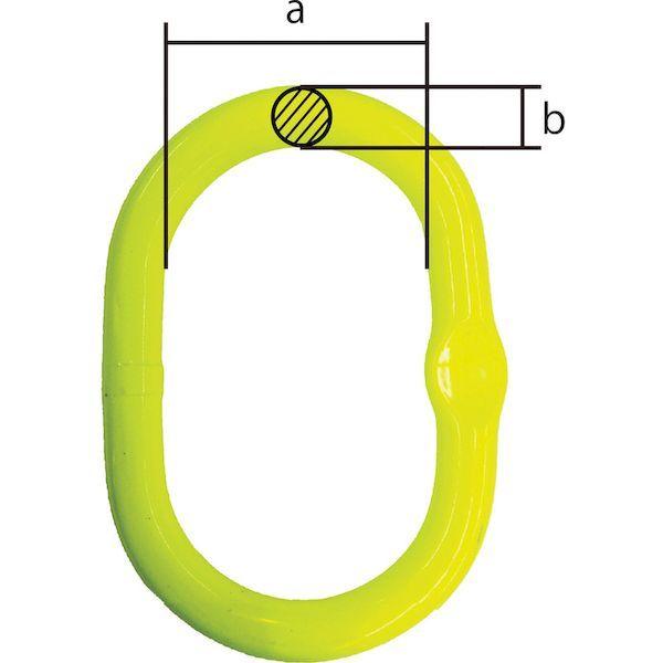 あすつく対応 「直送」 マーテック TA1-EKN-13 １本吊りチェンスリングセット Ｌ＝１．５ｍ TA1EKN13_2