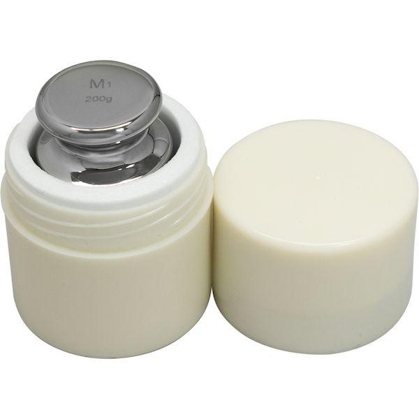 あすつく対応 「直送」 ＴＲＵＳＣＯ MLCM-200G ＯＩＭＬ型　円筒分銅Ｍ１級　２００ｇ MLCM200G_1
