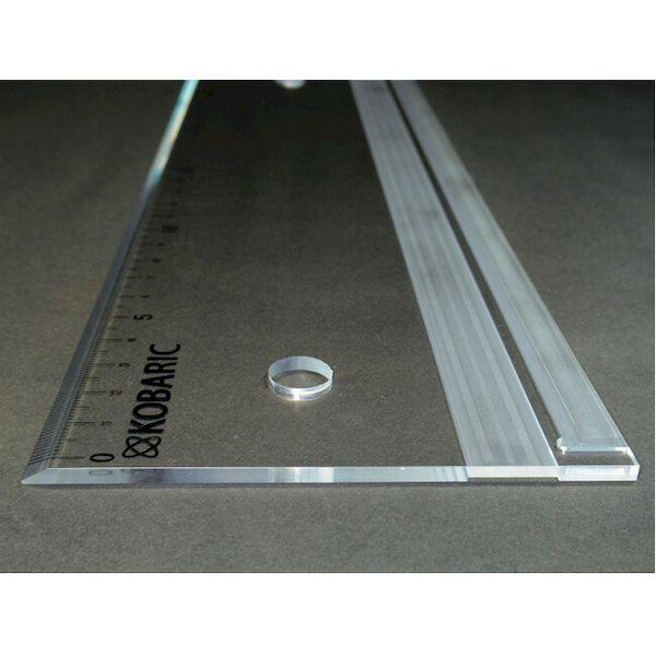 在庫 メカニカルデザイン KBA-0021 紙折り定規 KBA0021 あすつく対応