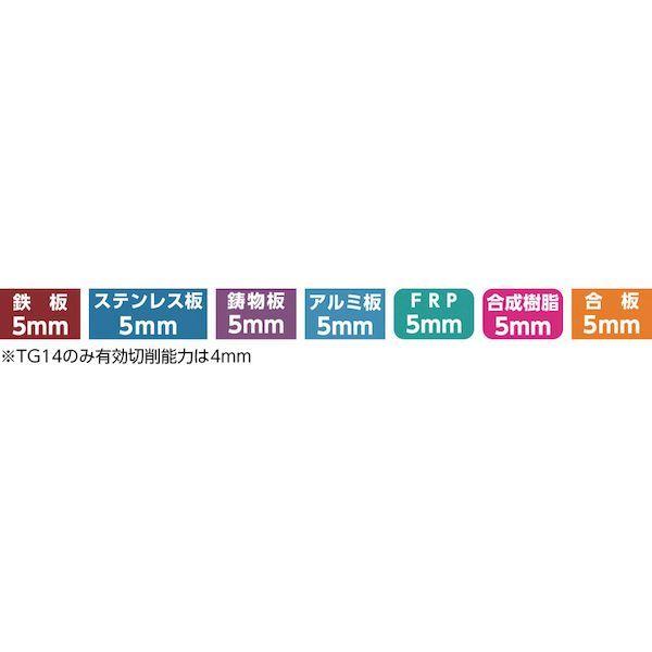 あすつく対応 「直送」 大見工業 OMI TG79 大見　超硬ステンレスホールカッター　７９ｍｍ TG-79 104-9488_2