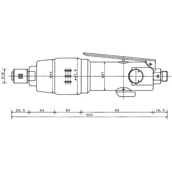 あすつく対応 「直送」 ベッセル GT-PLZ 衝撃式 エアードライバーＧＴＰＬＺGTPLZ 292-5435 VESSEL_1
