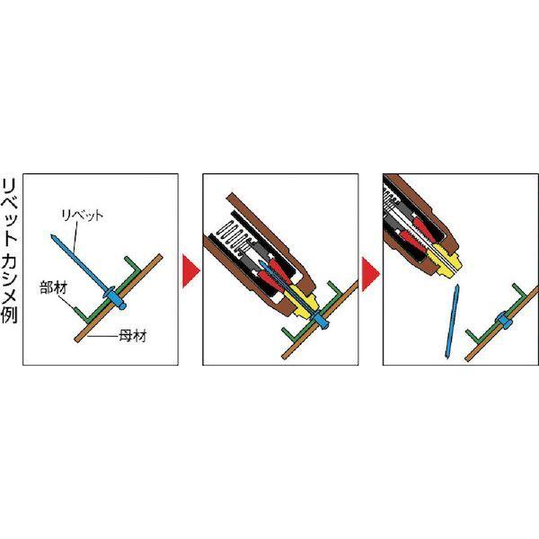 あすつく対応 「直送」 TRUSCO SS-66C ブラインドリベット ＳＵＳ／ＳＵＳ ６−６ ５００本入 SS66C 328-8731_1