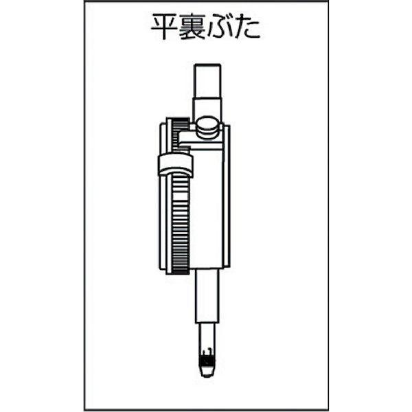 あすつく対応 「直送」 テクロック TM3502DF 小型ダイヤルゲージ 測定範囲０〜１０ｍｍ TM-3502DF 332-3137_2