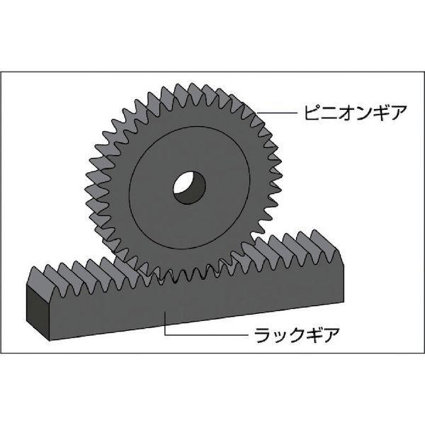 あすつく対応 「直送」 カタヤマ ［M5B35］ ピニオンギヤＭ５ 歯数３５ 直径１７５ 歯幅５０ 穴径３０ M-5B35 333-3451_4