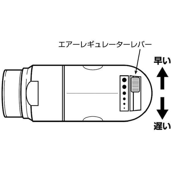あすつく対応 「直送」 ＳＩ SI-5501 エアードリル SI5501 336-6693_1