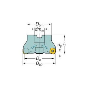 あすつく対応 「直送」 ＳＶ R365-050Q22-S15H コロミル３６５カッター R365050Q22S15H 600-5837【キャンセル不可_1