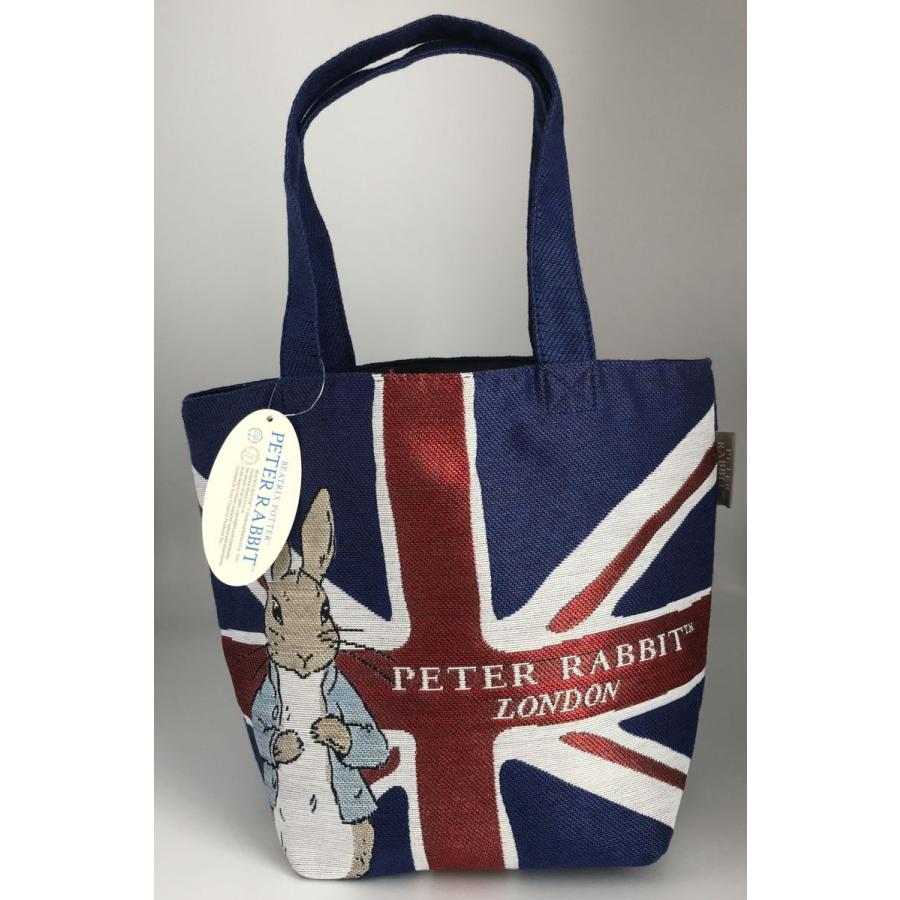 ピーターラビット Peter Rabbit ミニバッグ トート ユニオンフラッグ London Mrs 丸眞 ポストお届け送料無料 Mrs 文具room 通販 Yahoo ショッピング
