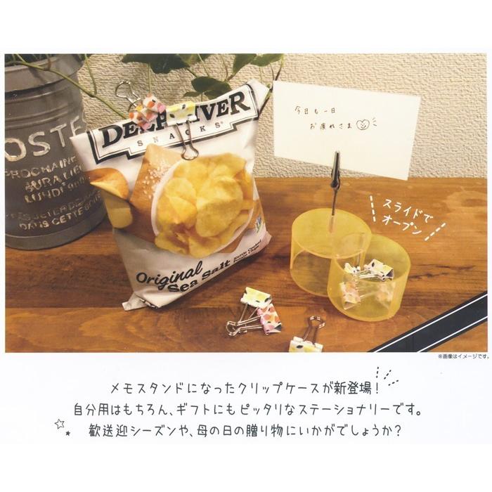 メモスタンドになったクリップケース クリップケースメモスタンド フルーツ 073 文具の森ヤフー店 通販 Yahoo ショッピング