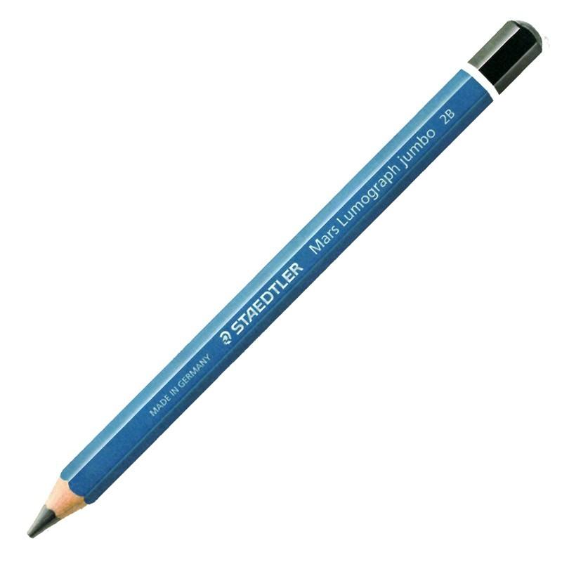 ステッドラー（STAEDTLER） マルス ルモグラフ ジャンボ鉛筆 6本入り