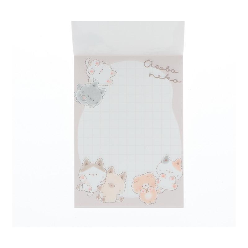CRUX（クラックス） うちのねこちゃん あそぼうねこ ミニメモ 2柄 70枚