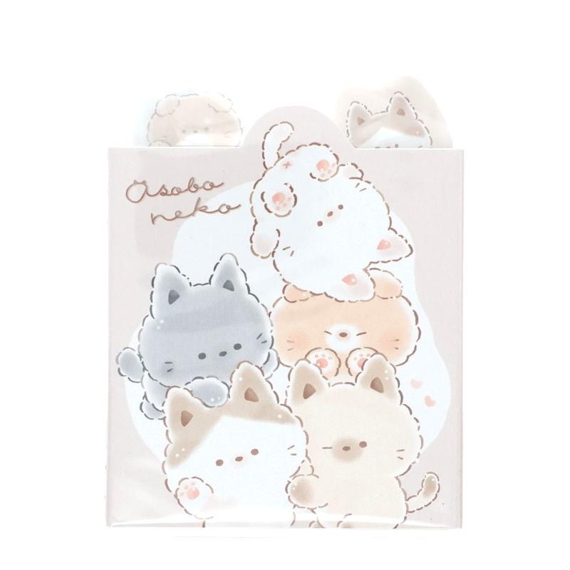 CRUX（クラックス） パタパタメモ うちのねこちゃん 6柄 90枚 かわいい