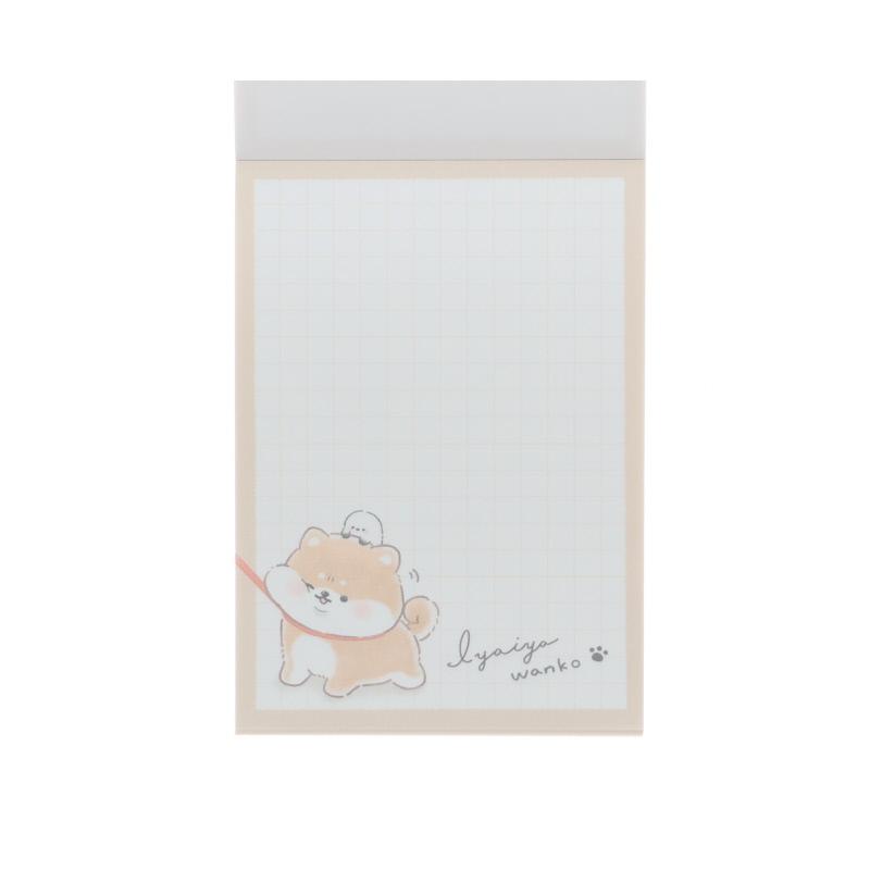CRUX（クラックス） となりのわんこ いやいやわんこ ミニメモ 2柄 70枚