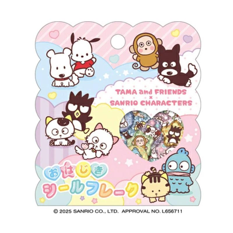 CRUX（クラックス） おはじきシールフレーク タマ＆フレンズ×サンリオ