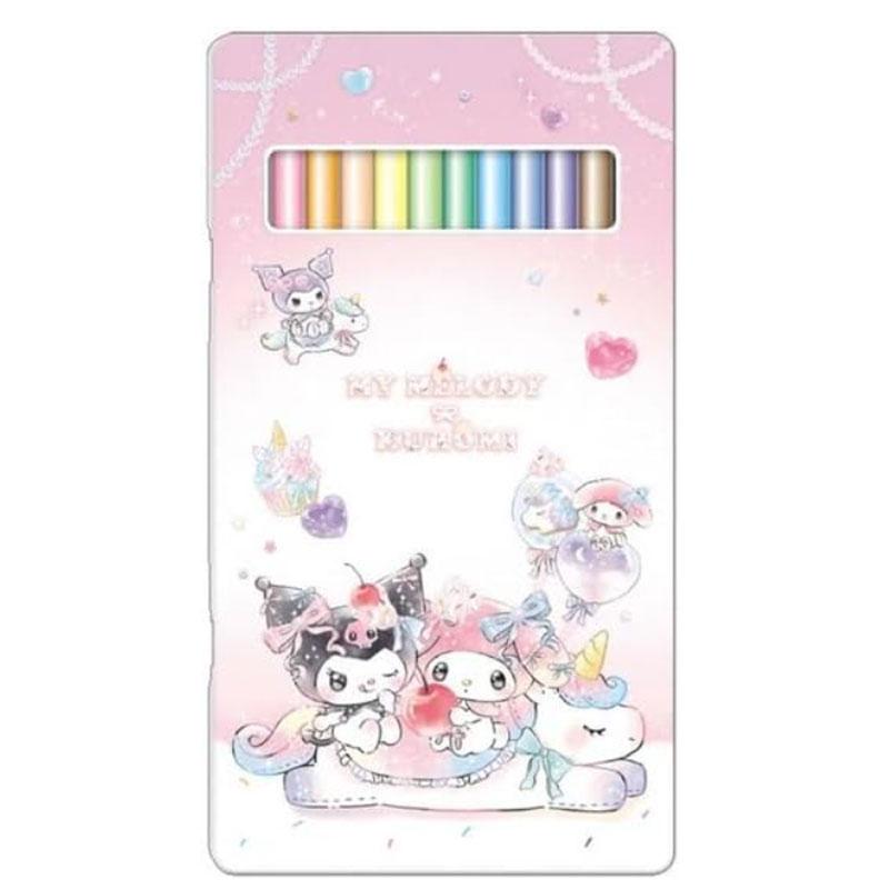 CRUX（クラックス） マイメロディ・クロミ 色鉛筆 12色 2026 サンリオ