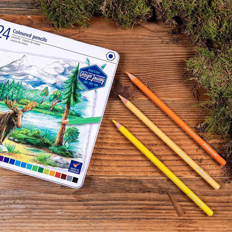ステッドラー（STAEDTLER） 146 油性色鉛筆 72色セット 146C M72 六角 