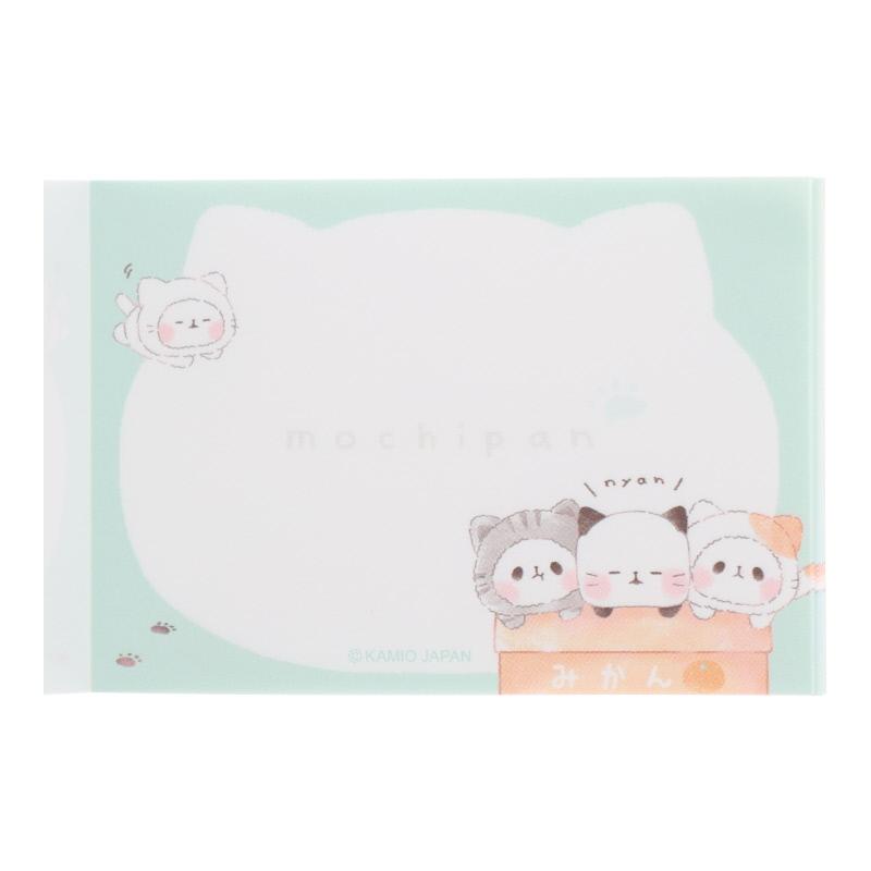 カミオジャパン もちもちパンダ ミニメモ ねこだらけ 2柄 70枚 運動会